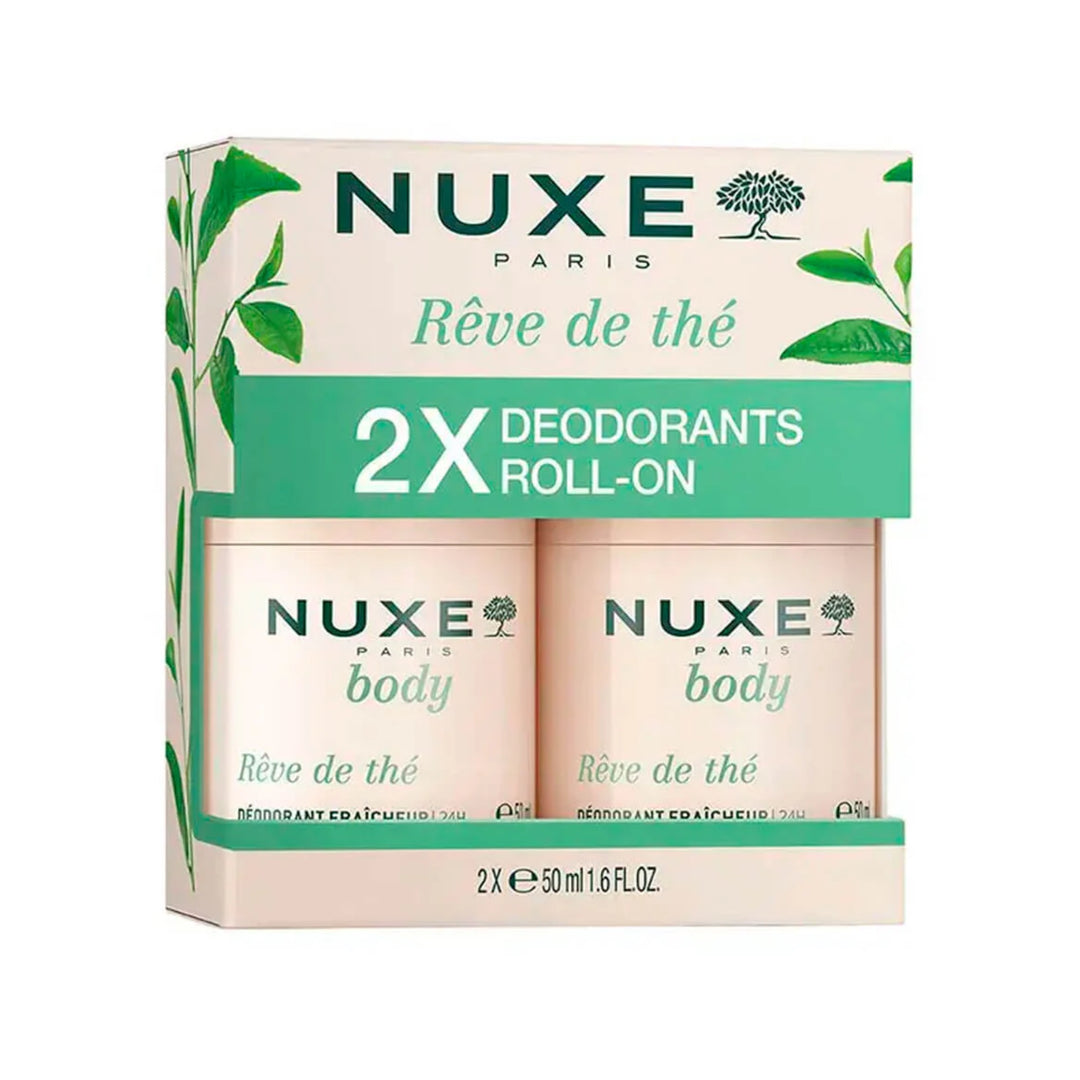 NUXE BODY REVE DE THE DESODORANTE DUPLO ; 50 ML (x2)