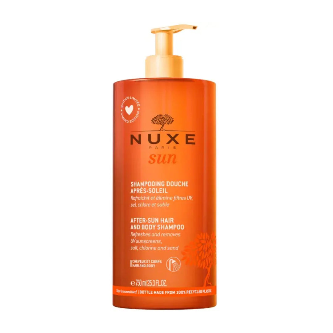 NUXE SUN CHAMPU Y GEL DE DUCHA AFTER SUN; 750ML