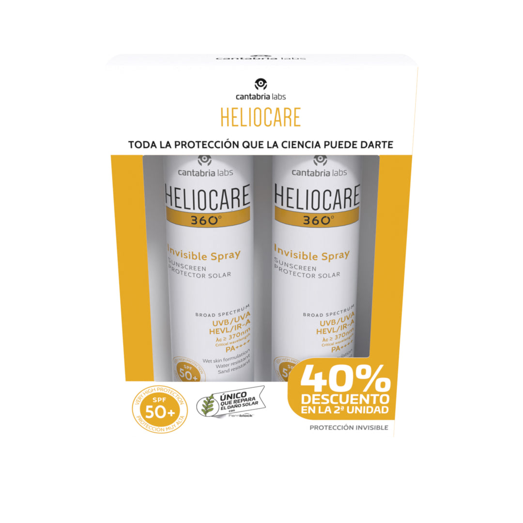 HELIOCARE DUPLO 360 SPRAY INVISIBLE SPF 50+; 2X2OOML