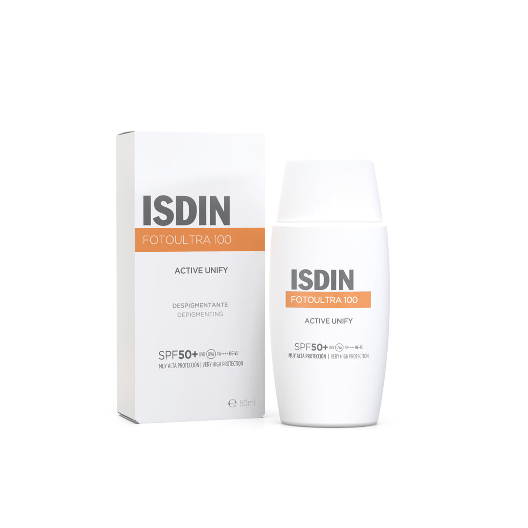 FOTOULTRA 100 ISDIN ACTIVE UNIFY FUSION FLUID SPF50 ; 50 ML