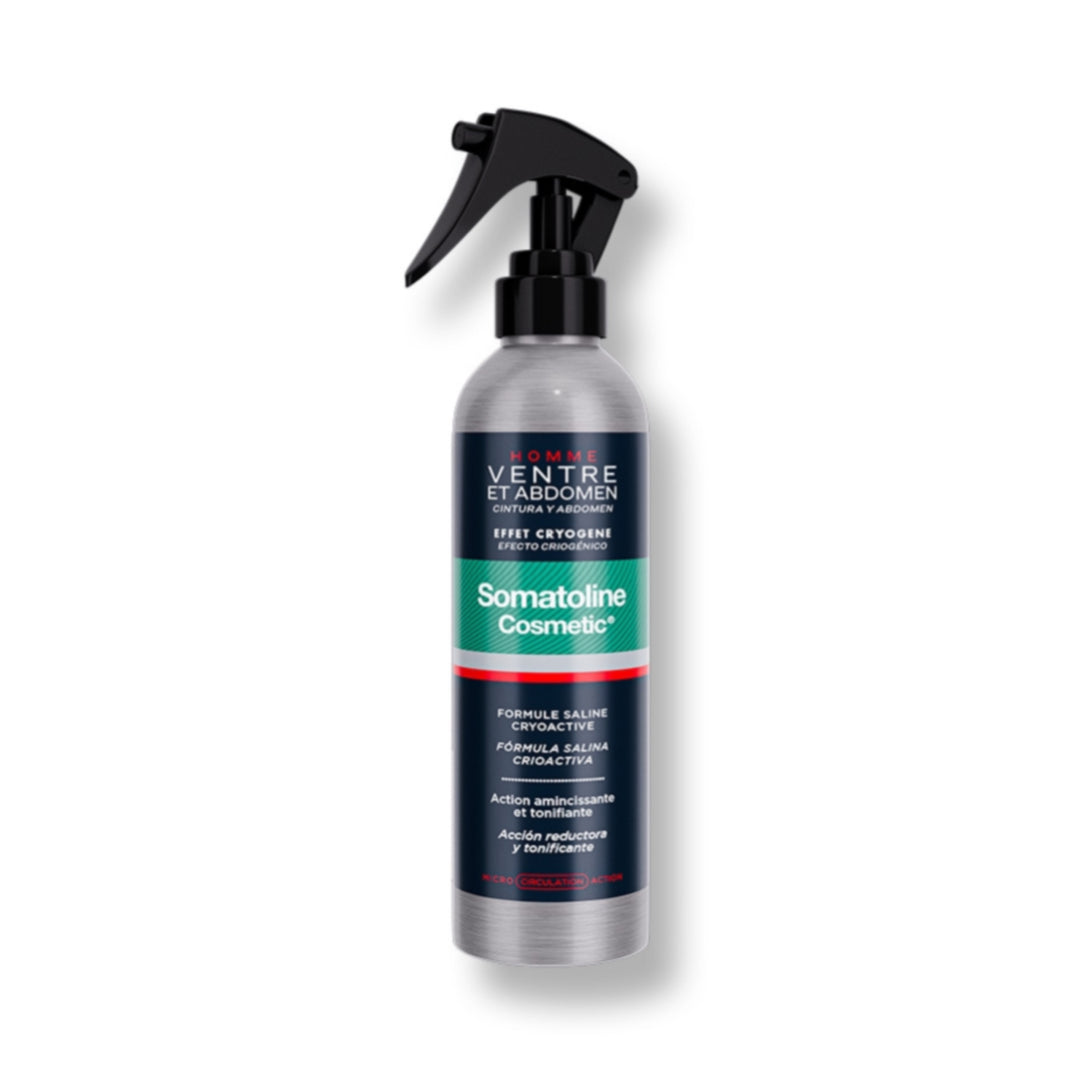 SOMATOLINE COSMETIC HOMBRE CINTURA Y ABDOMEN SPRAY; 200ML