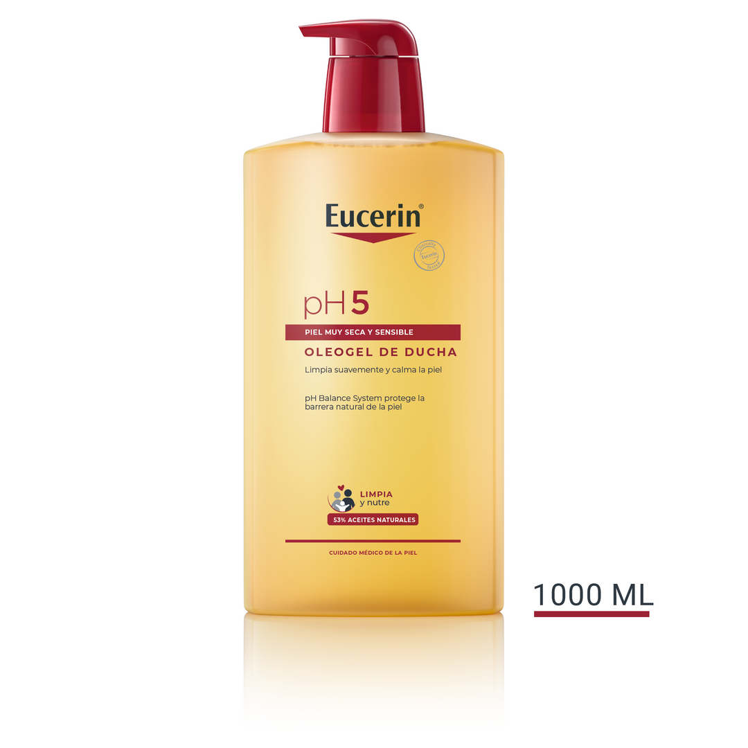 EUCERIN PH5 PIEL SENSIBLE OLEOGEL DE DUCHA; 1000+400ML