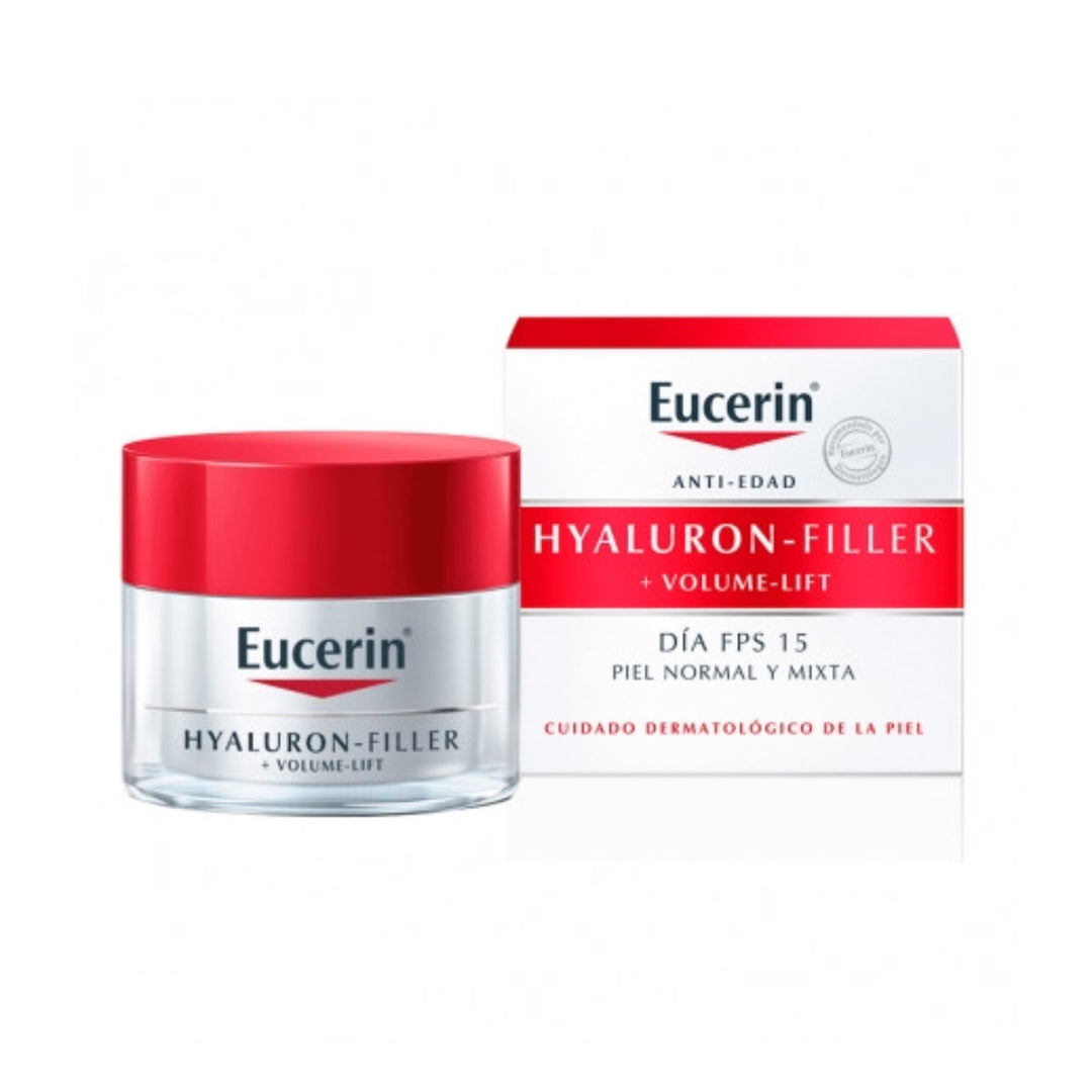 EUCERIN HYALURON FILLER +VOLUME LIFT CREMA DIA PIEL NORMAL- MIXTA; 50ML