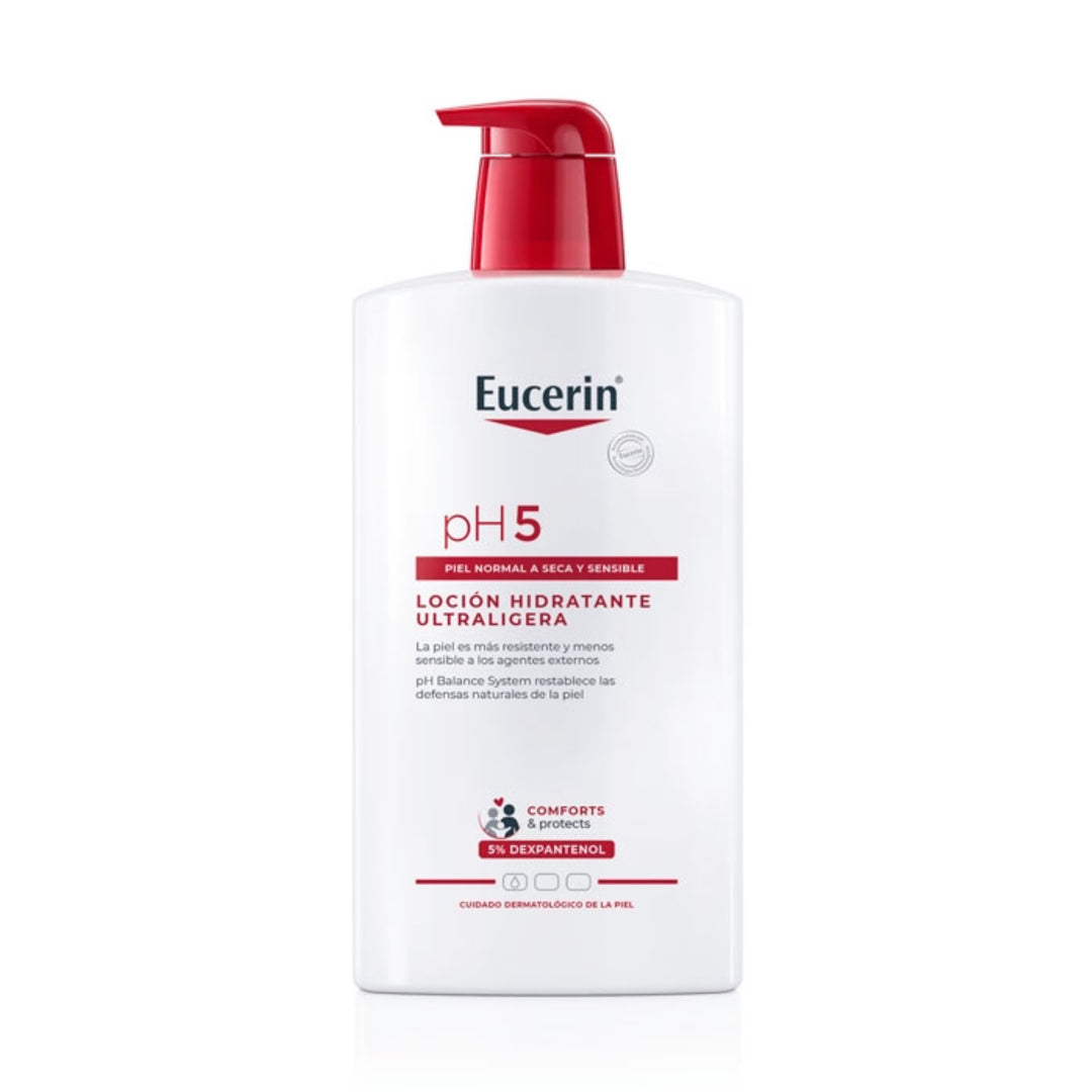 EUCERIN PH5 LOCION HIDRATANTE ULTRALIGERA; 1L
