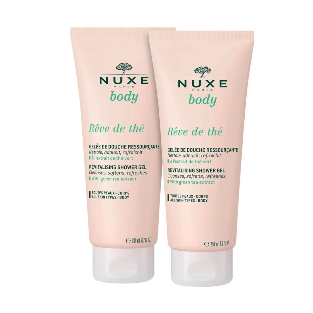 NUXE BODY REVE DE THE DUPLO GEL DE BAÑO; 2X200ML