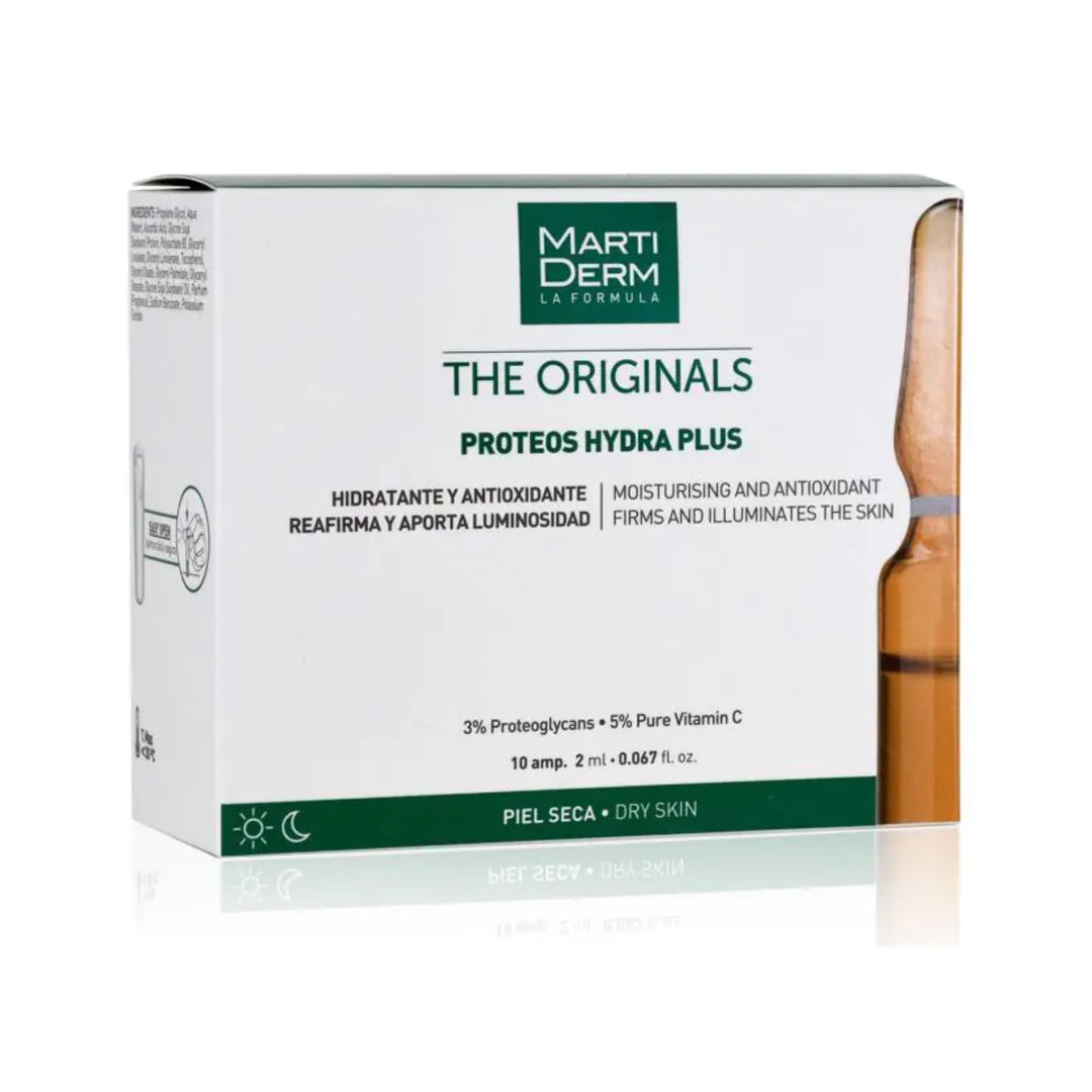 MARTIDERM PROTEOS HYDRA PLUS SP 10 AMPOLLAS