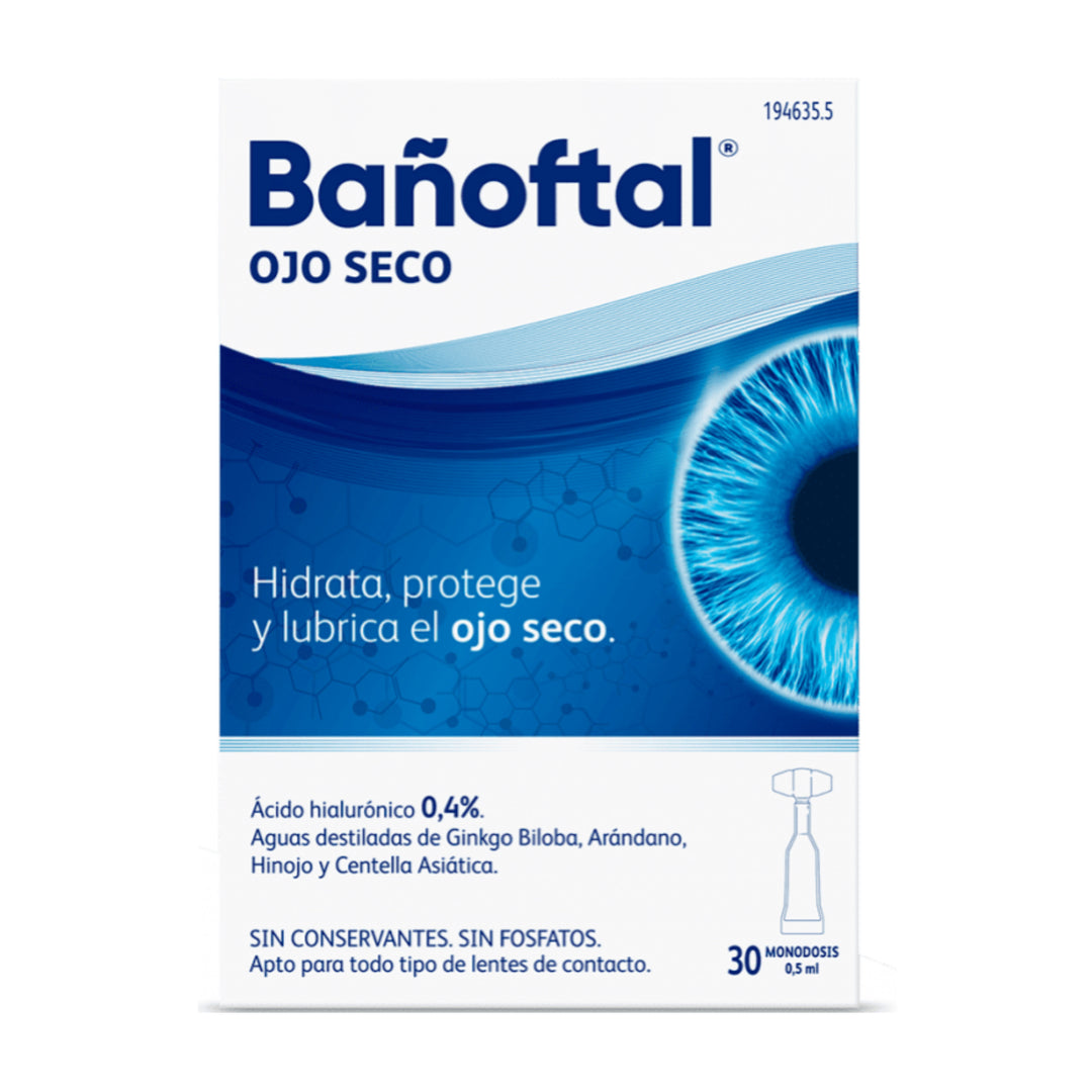 BAÑOFTAL OJO SECO ; 30 MONODOSIS