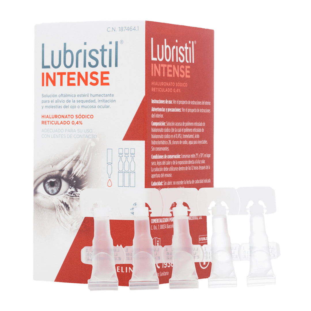 LUBRISTIL INTENSE SOLUCIÓN OFTÁLMICA ; 30 UNIDOSIS