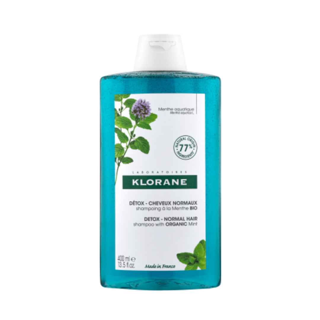 KLORANE CHAMPU A LA MENTA; 400ML