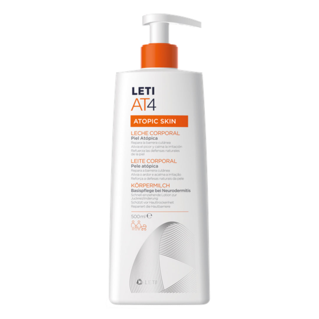 LETI AT4 LECHE CORPORAL ; 500 ML