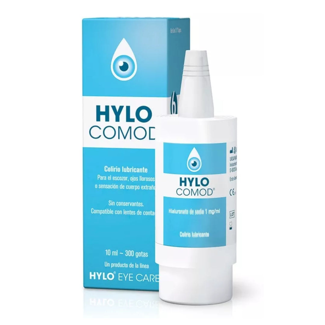 HYLO-COMOD SOLUCIÓN OFTALMICA ; 10 ML