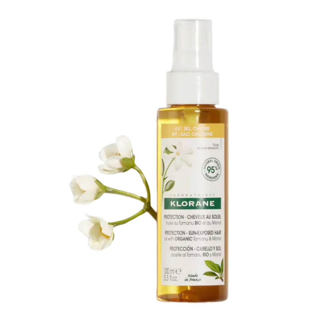 KLORANE ACEITE AL TAMANU BIO Y AL MONOÏ ; 100 ML