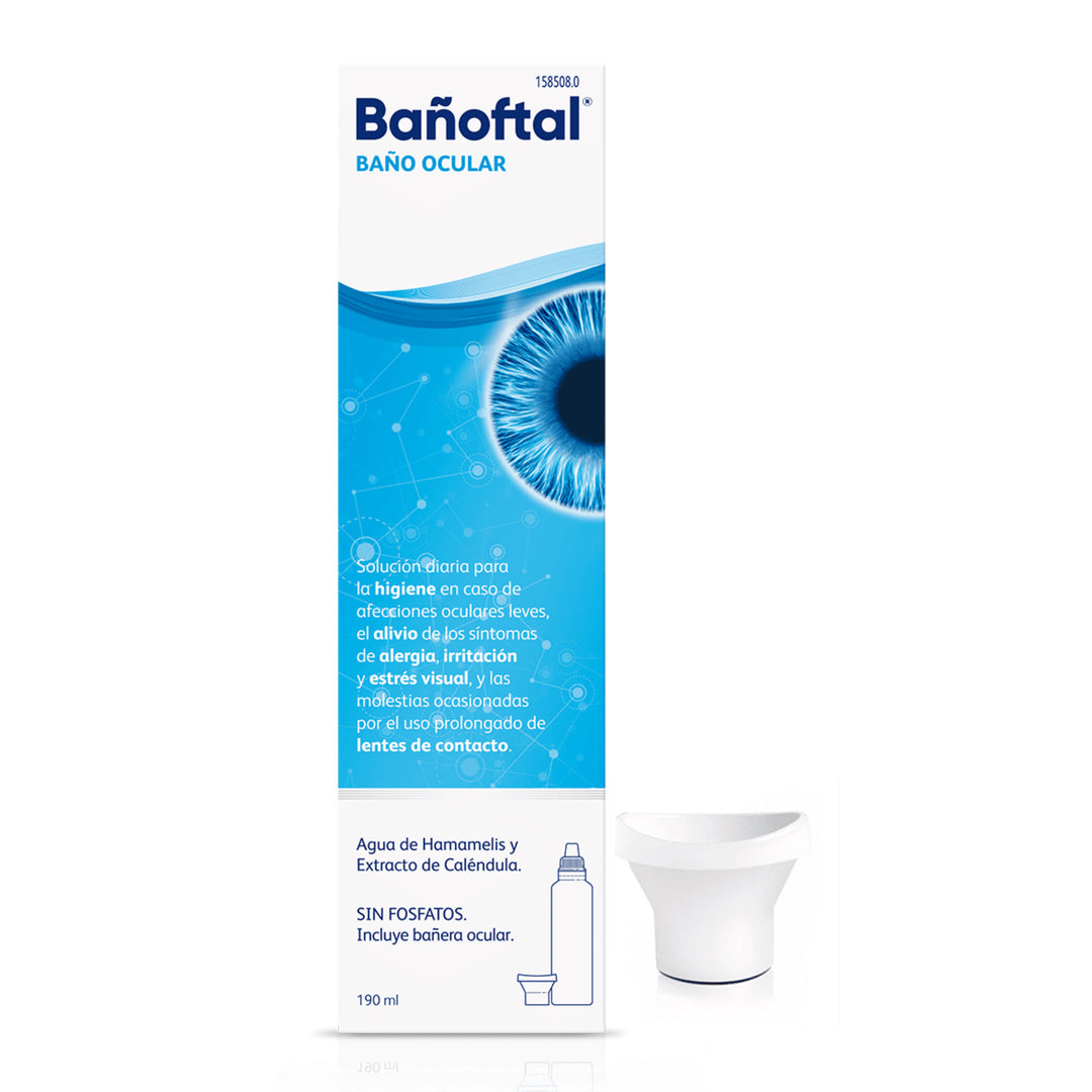 BAÑOFTAL BAÑO OCULAR ; 190 ML
