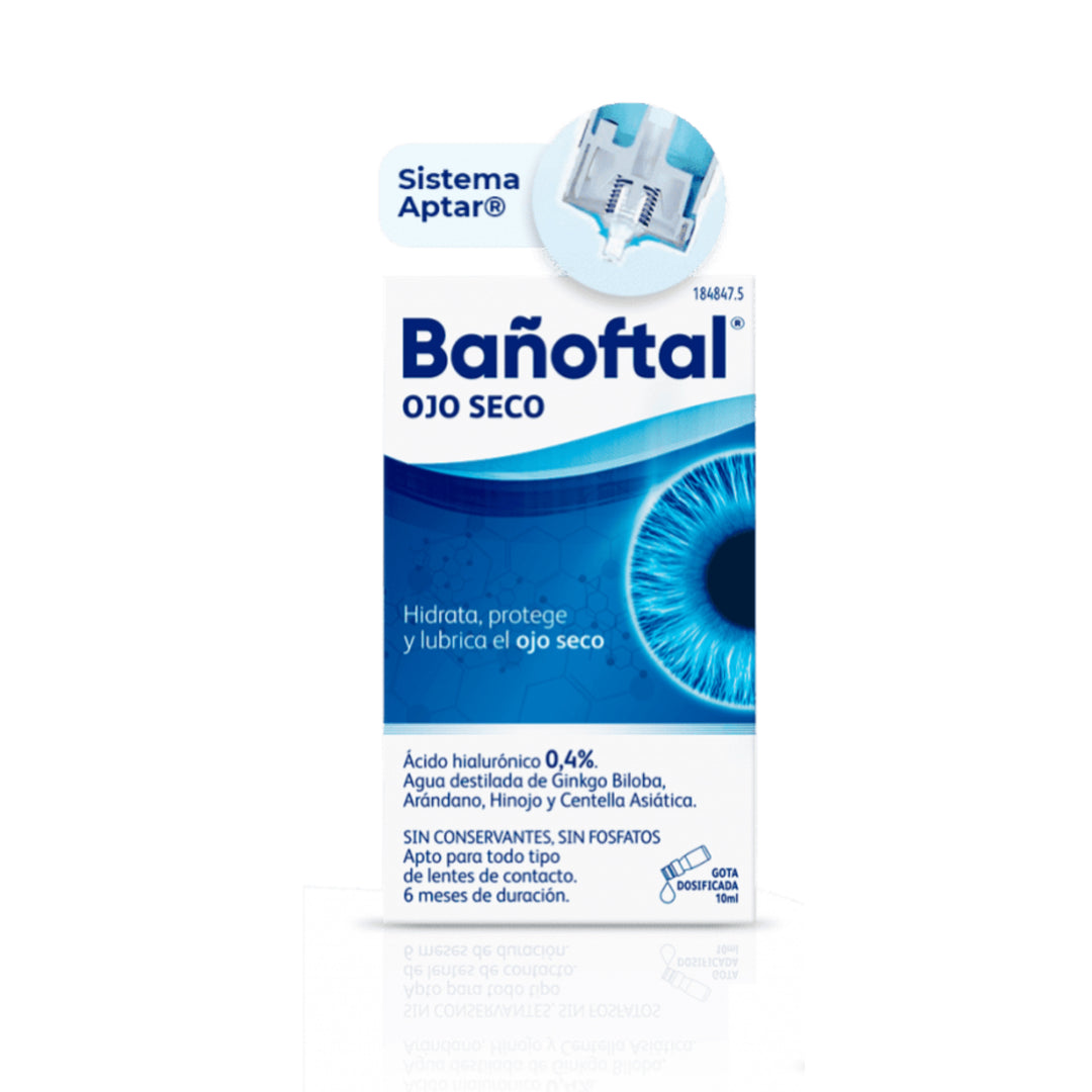 BAÑOFTAL OJO SECO MULTIDOSIS ; 10 ML