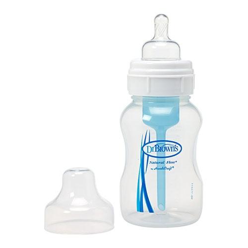 DR BROWN´S BIBERON BA CON TETINA DE NIVEL 2 OPTIONS+ NATURAL FLOW 300 ML