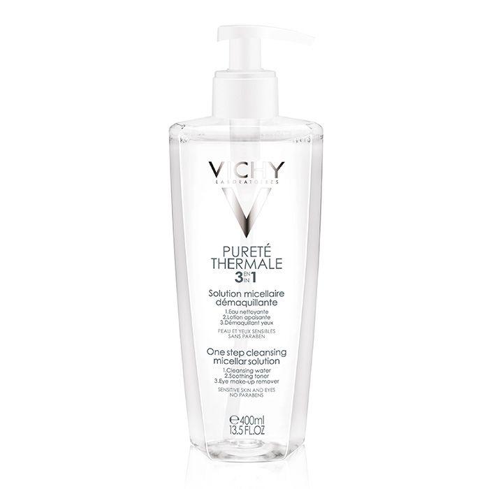 VICHY PURETE THERMALE DESMAQUILLANTE MICELAR ROSTRO Y OJOS ;400 ML