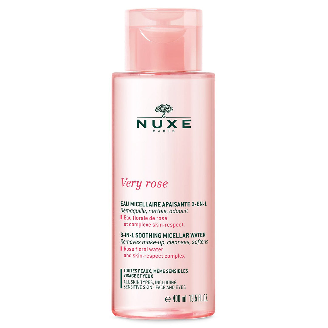 NUXE VERY ROSE AGUA MICELAR CALMANTE 3 EN 1 ;400 ML