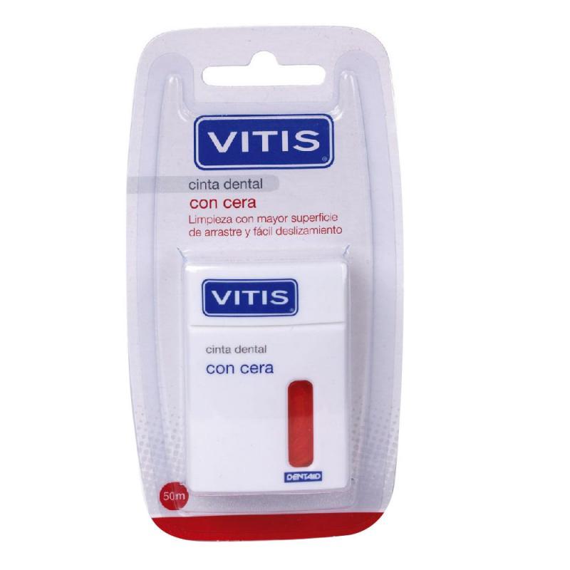VITIS CINTA DENTAL CON CERA; 50 M