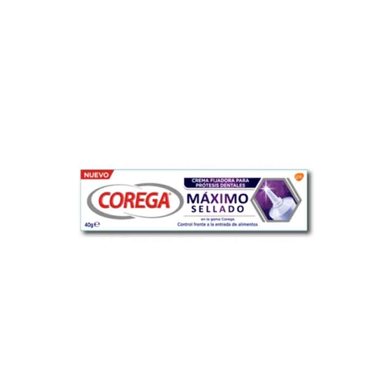 COREGA MAXIMO SELLADO ADHESIVO PROTESIS DENTAL ;40 G
