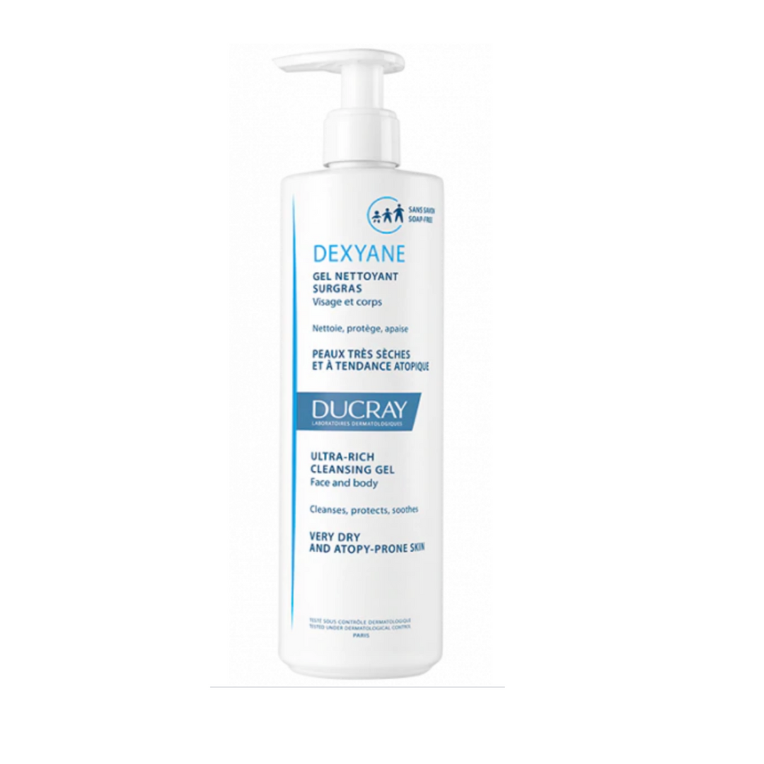 DEXYANE GEL LIMPIADOR SOBREGRASO DUCRAY; 400 ML