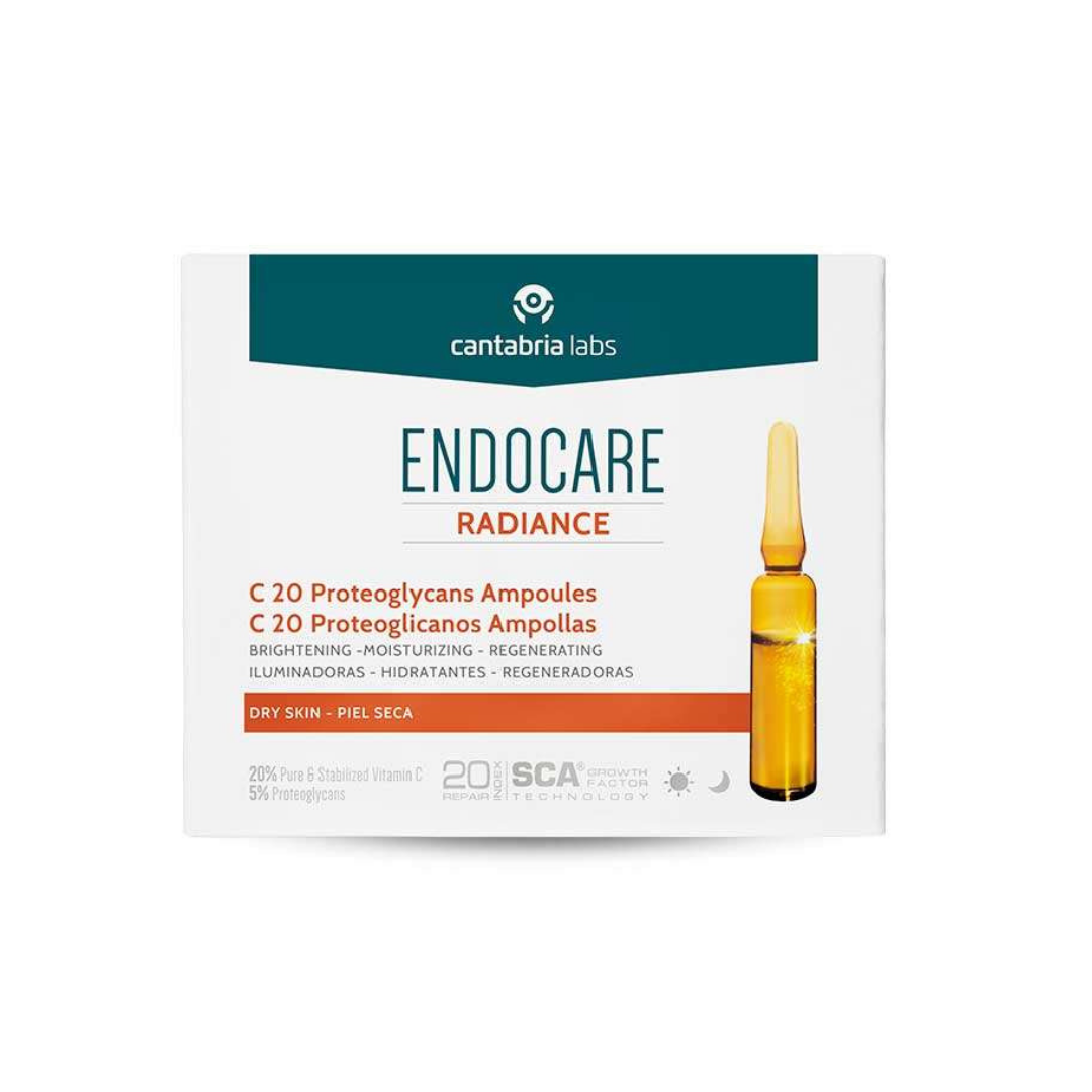 ENDOCARE RADIANCE C20 PROTEOGLICANOS AMPOLLAS ;30 AMPx2 ML