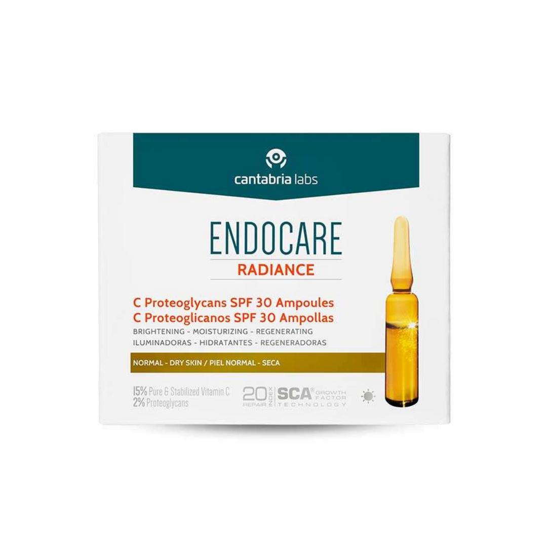 ENDOCARE RADIANCE C PROTEOGLICANOS SPF30 AMPOLLAS ; 30AMPX2ML