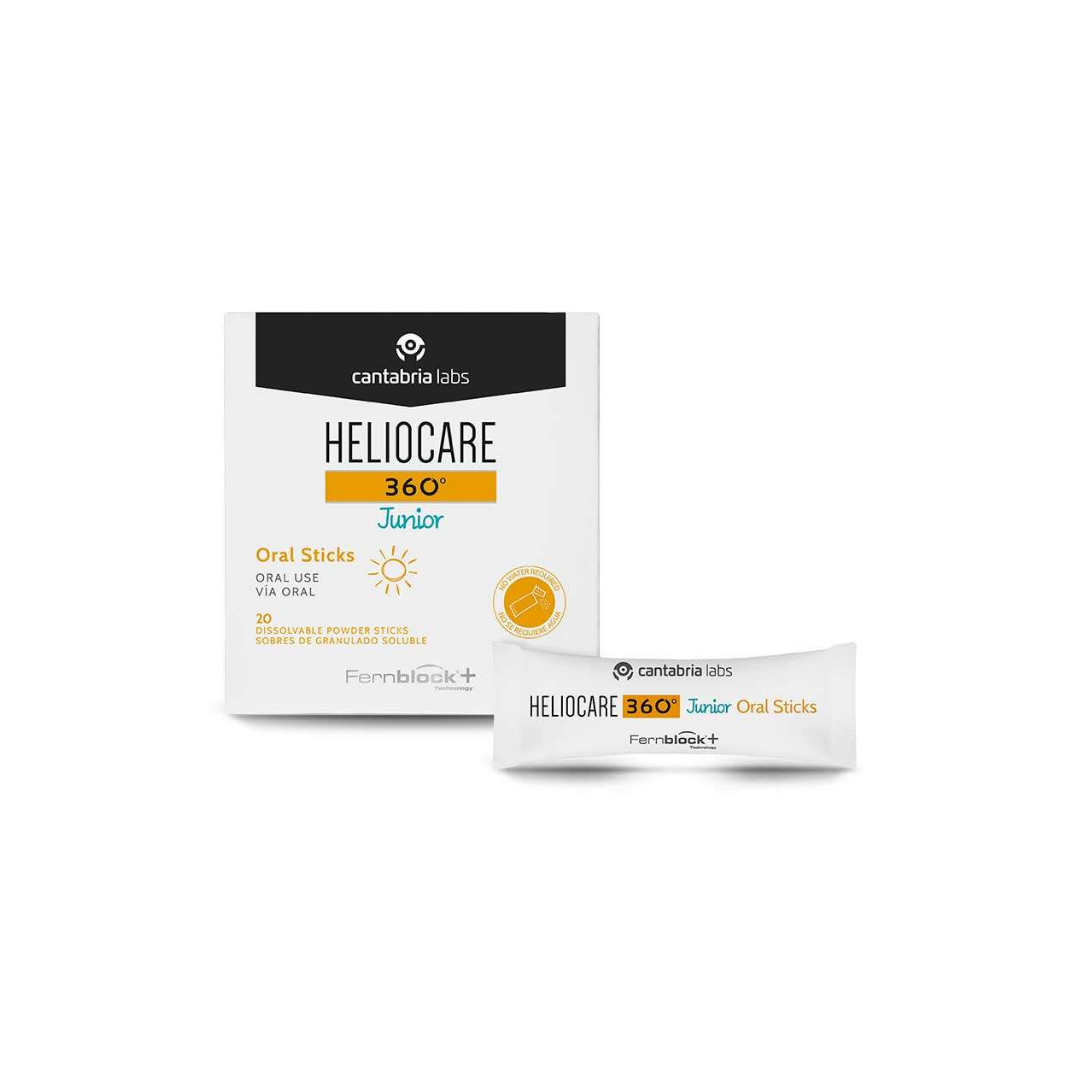 HELIOCARE 360º JUNIOR ORAL STICKS;20U