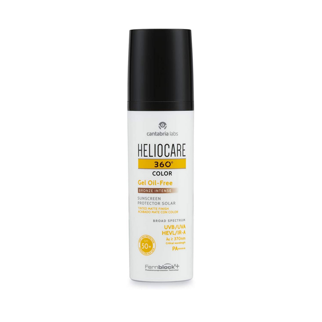 HELIOCARE 360º SPF 50+ COLOR GEL OIL-FREE COLOR BRONZE INTENSE; 50 ML