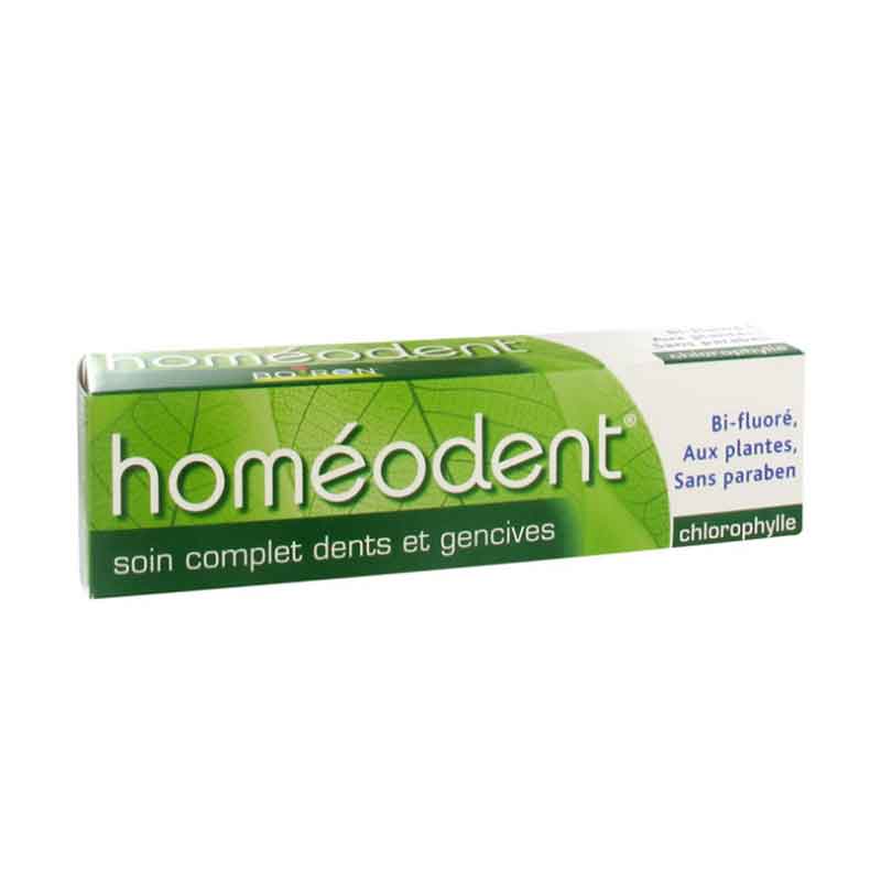 HOMEODENT CUIDADO COMPLETO DIENTES Y ENCIAS SABOR CLOROFILA;75ML