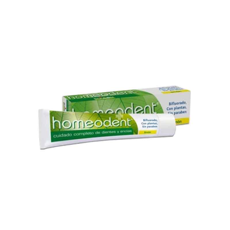 HOMEODENT CUIDADO COMPLETO DIENTES Y ENCIAS SABOR LIMON;75ML