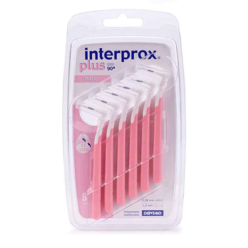 INTERPROX CEPILLO ESPACIO INTERPROXIMAL PLUS MINI; 6 U
