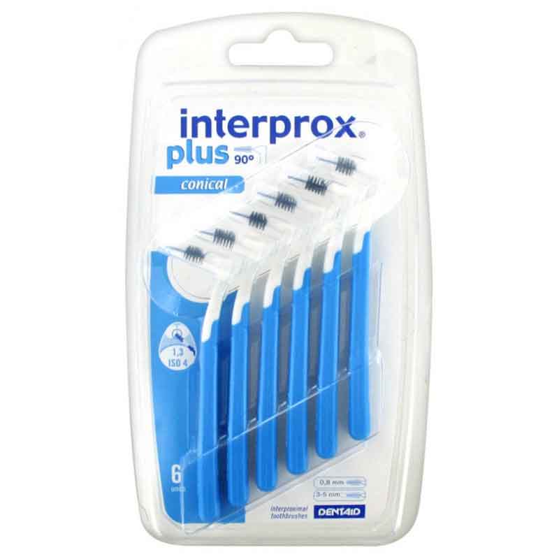 INTERPROX CEPILLO ESPACIO INTERPROXIMAL PLUS CONICO;6 U