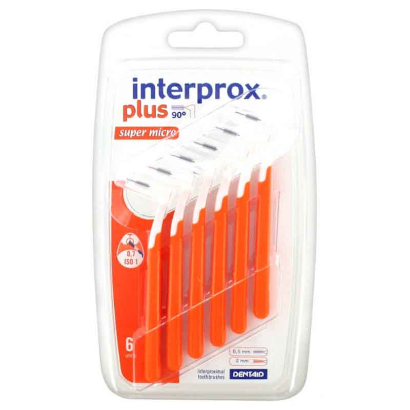 INTERPROX CEPILLO ESPACIO INTERPROXIMAL PLUS MICRO; 6 U