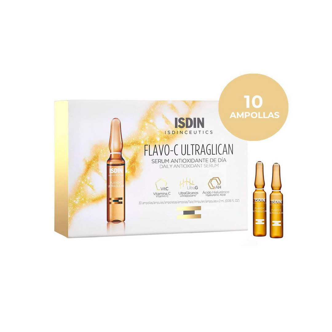 ISDINCEUTICS FLAVO-C ULTRAGLICAN 10 AMPOLLAS ;2 ML