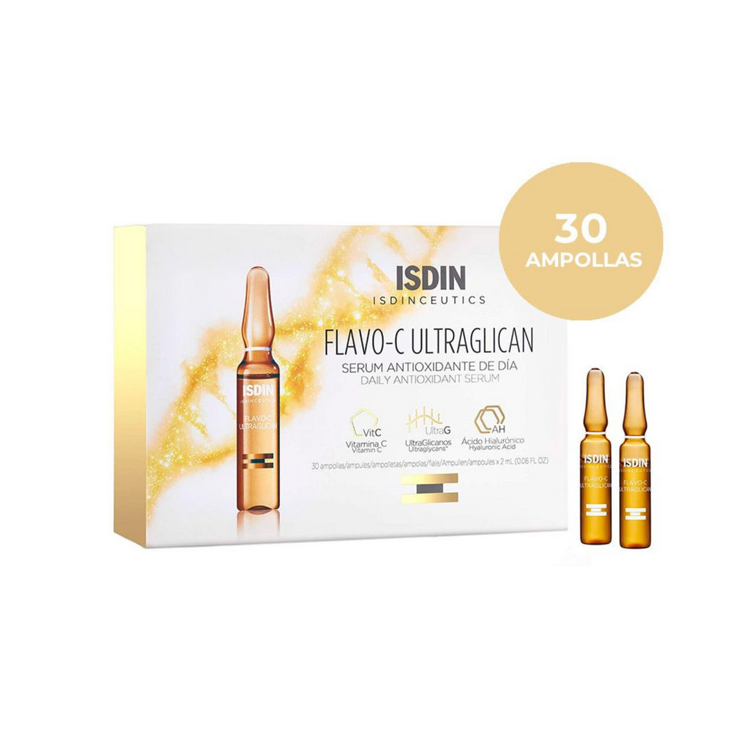 ISDINCEUTICS FLAVO-C ULTRAGLICAN 30 AMPOLLAS ;2 ML