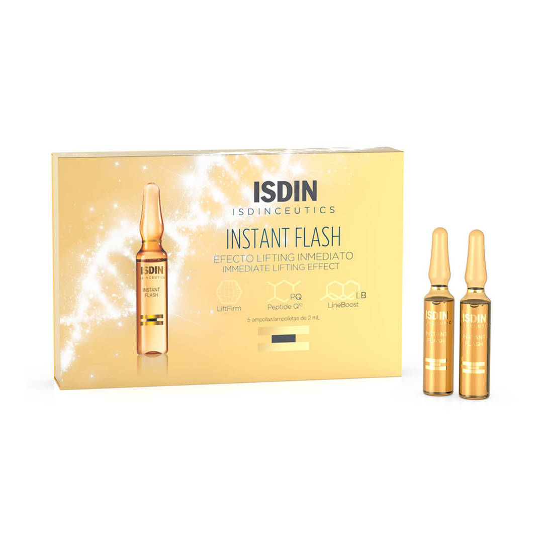 ISDINCEUTICS INSTANT FLASH 5 AMPOLLAS ;2 ML