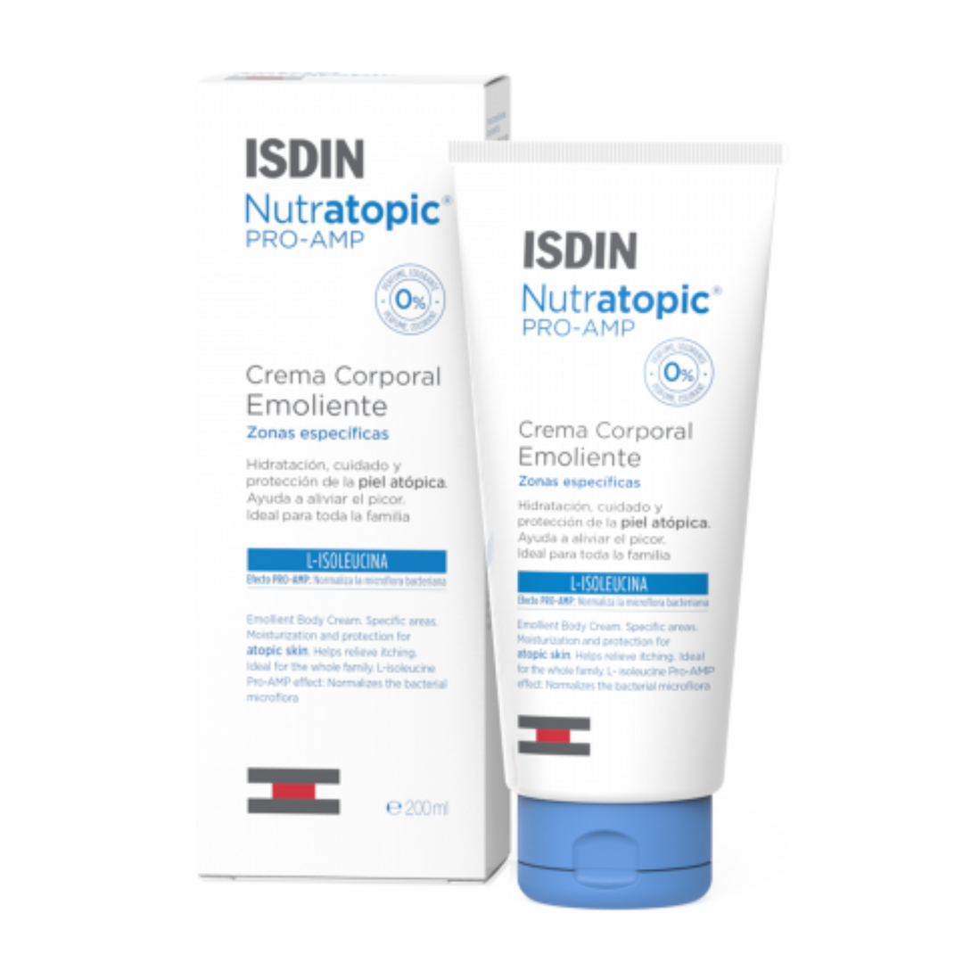 ISDIN NUTRATOPIC PRO AMP CREMA CORPORAL EMOLIENTE; 200ML