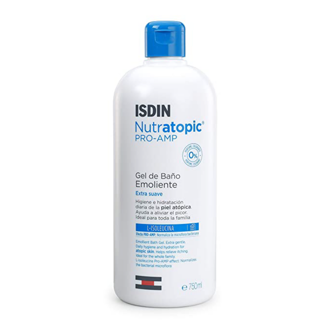 ISDIN NUTRATOPIC GEL BAÑO EMOLIENTE; 750ML