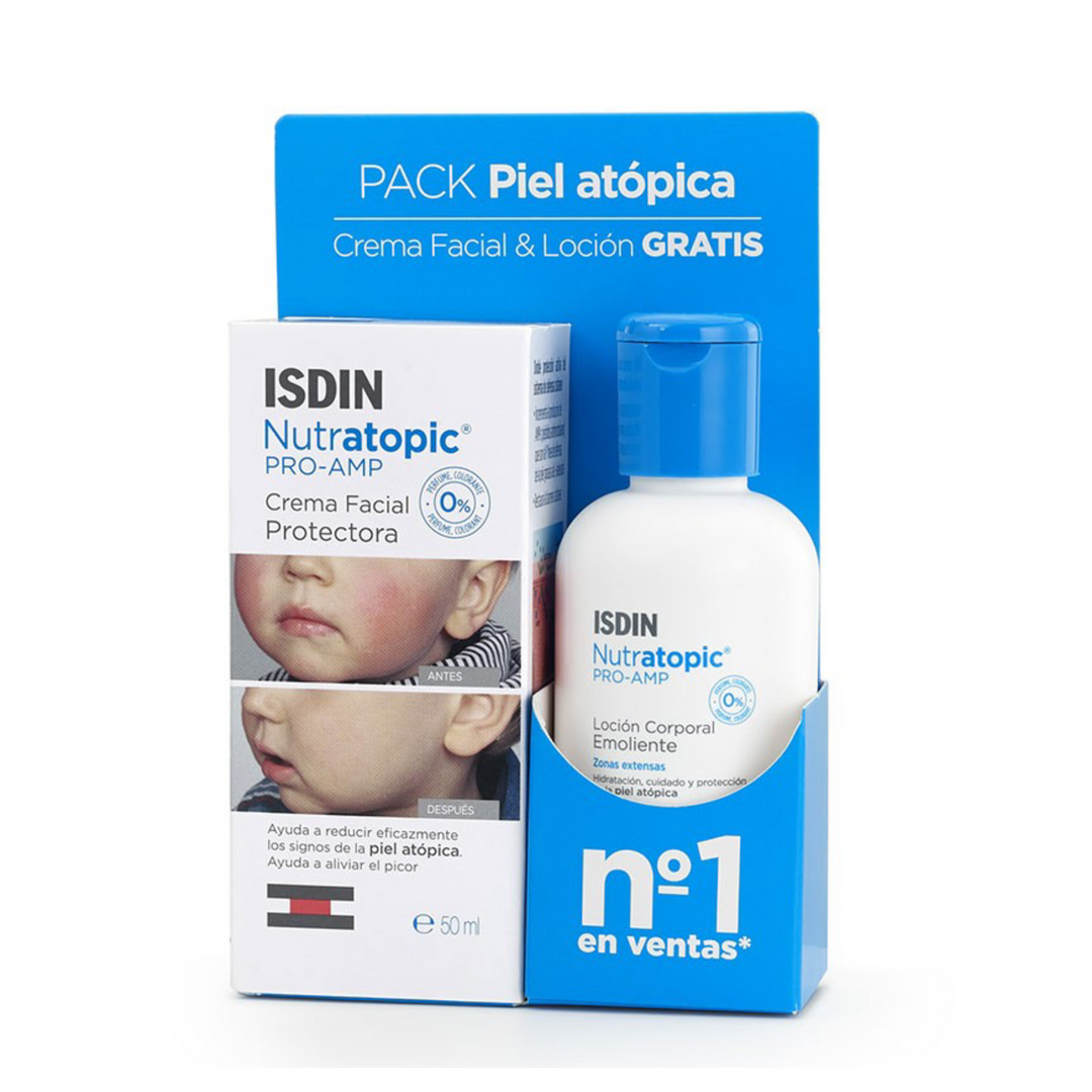 ISDIN NUTRATOPIC PRO AMP CREMA FACIAL PROTECTORA; 50ML
