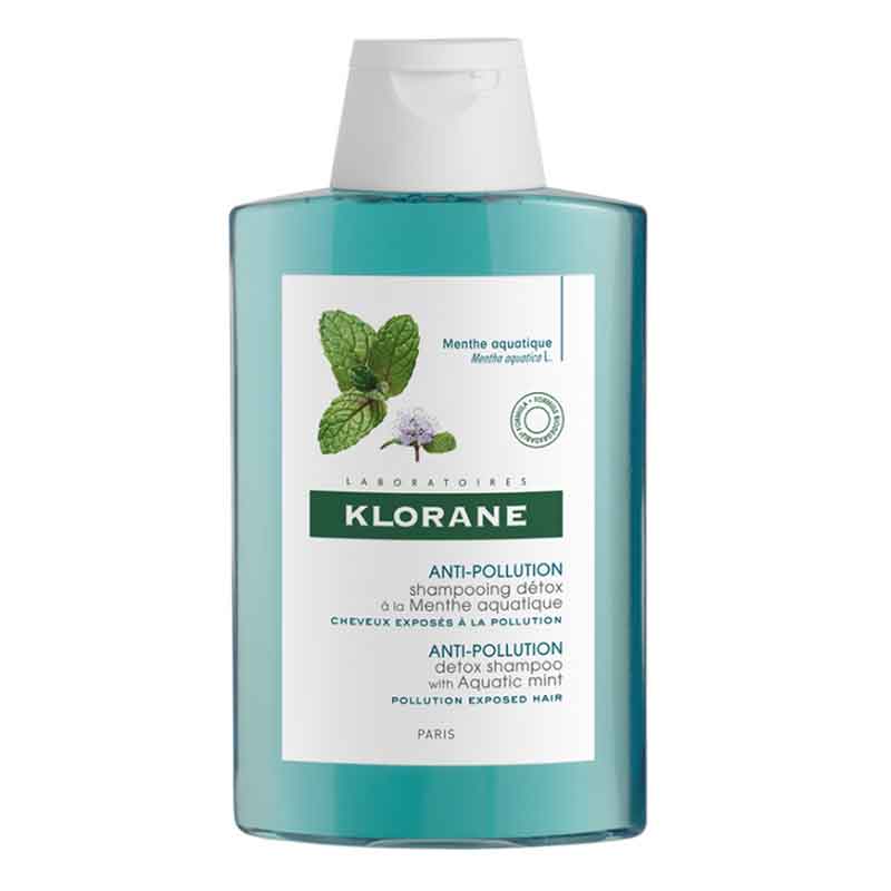 KLORANE CHAMPU DETOX A LA MENTA ACUATICA ;200 ML