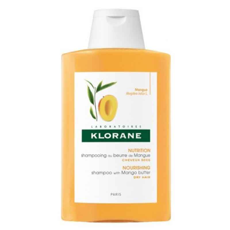 KLORANE CHAMPU NUTRITIVO A LA MANTECA DE MANGO;400 ML