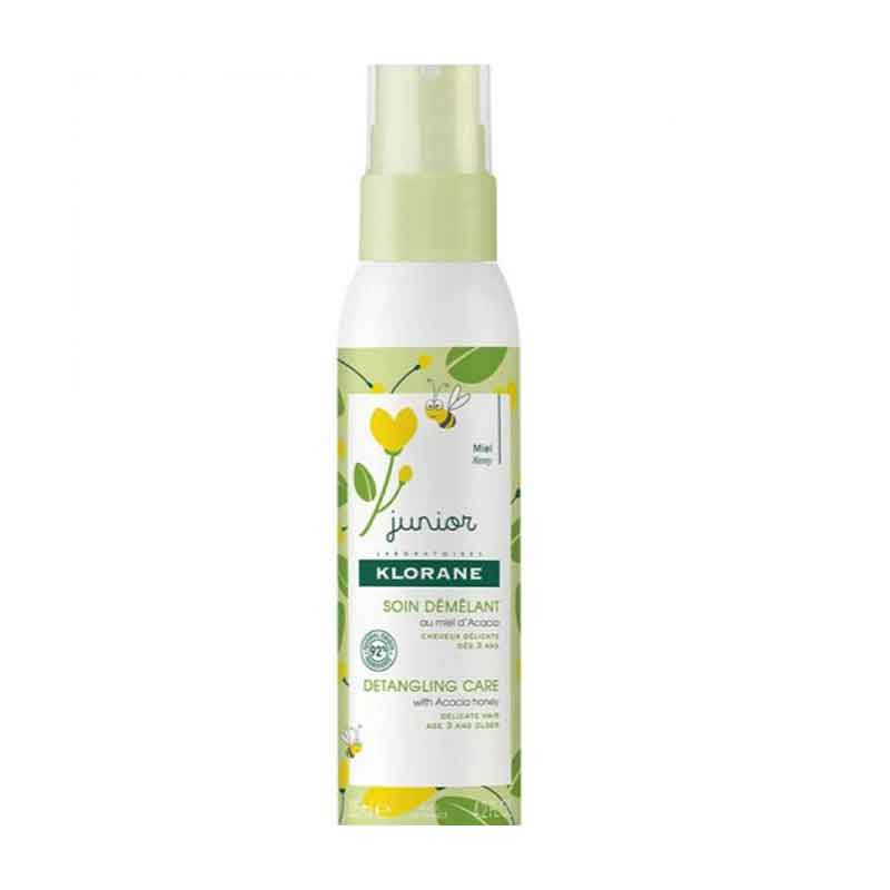 KLORANE JUNIOR CUIDADO DESENREDANTE CON MIEL DE ACACIA; 125 ML