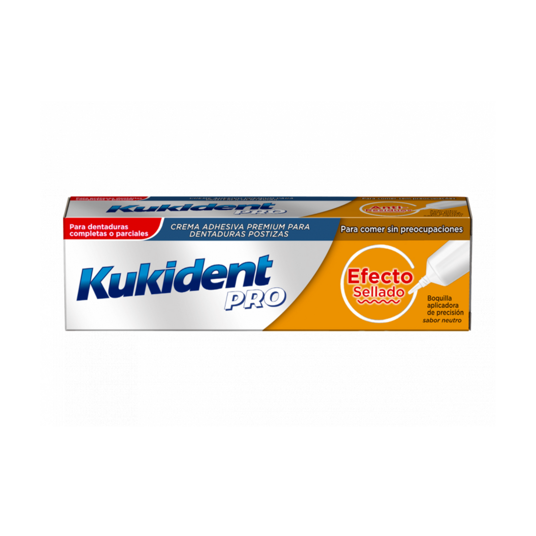 KUKIDENT PRO EFECTO SELLADO CREMA ADH PROTESIS DENTAL; 57 G