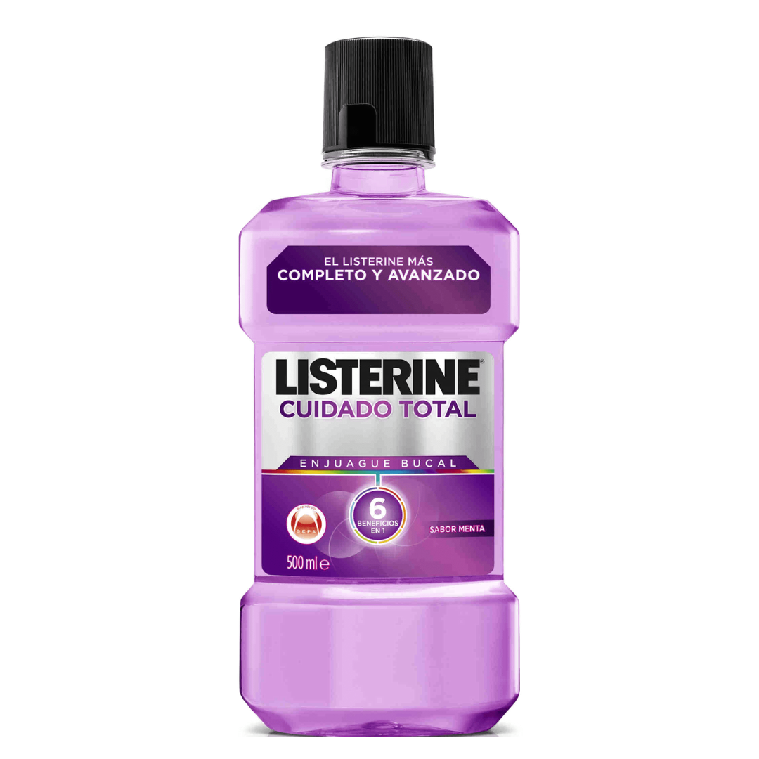 LISTERINE CUIDADO TOTAL ;500 ML