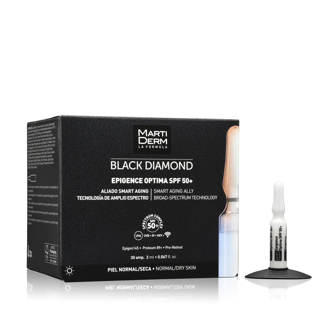 MARTIDERM BLACK DIAMOND EPIGENCE OPTIMA SPF 50+ 30 AMPOLLAS