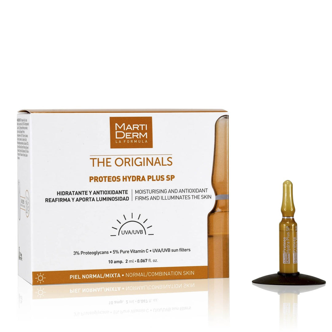 MARTIDERM THE ORIGINALS PROTEOS HYDRA PLUS 10 AMPOLLAS; 2 ML