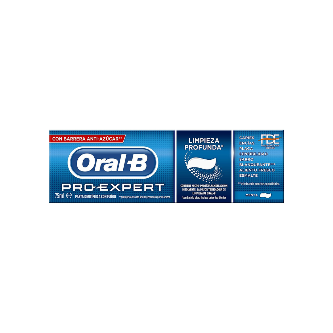 ORAL-B PRO EXPERT PROTECCION PROFESIONAL PASTA DENTIFRICA ; 75 ML + 25 ML