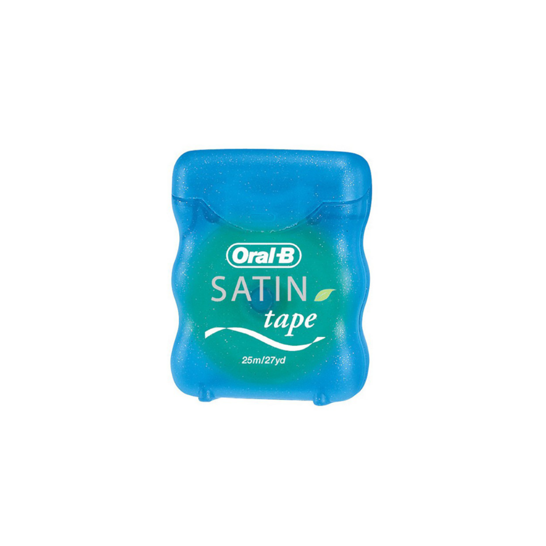 ORAL-B SATIN TAPE FLUOR CINTA DENTAL MENTA ;25 M