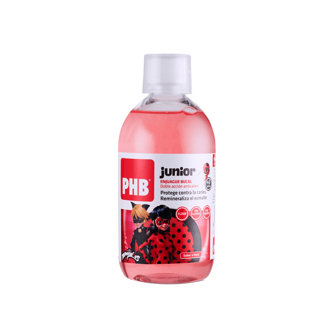 PHB JUNIOR ENJUAGUE BUCAL; 500 ML
