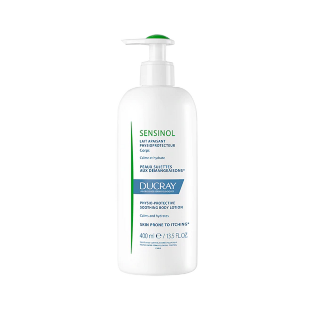 SENSINOL LECHE CALMANTE FISIOPROTECTORA CORPORAL DUCRAY; 400 ML
